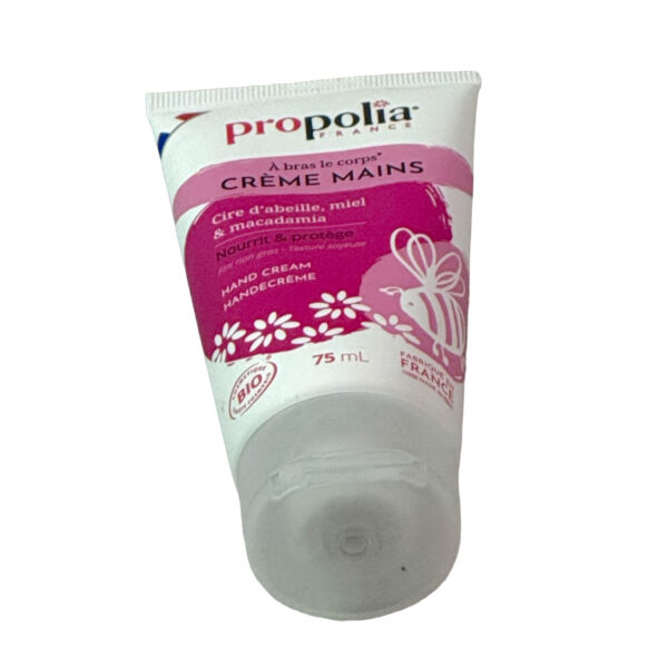 Crème main protectrice BIO miel, cired'abeilles et  calendula Propolia, le tube de 75ml