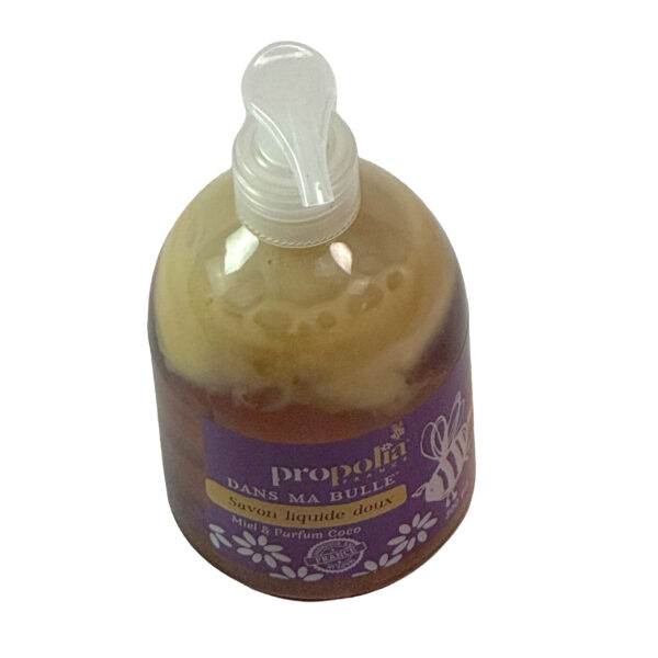 Savon liquide doux miel et coco Propolia, le flacon de 300ml