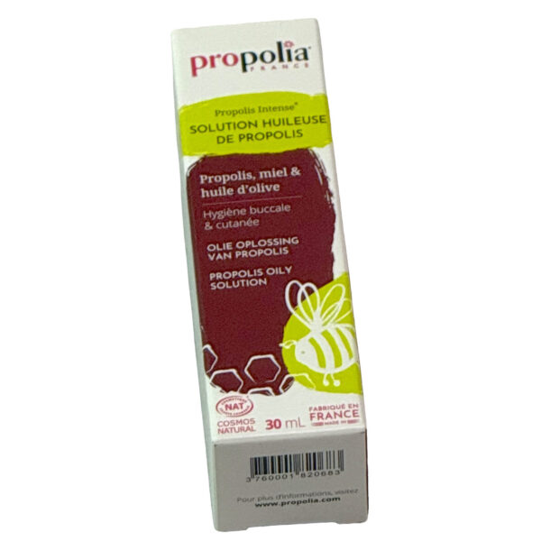 Solution huileuse de propolis et huie d'olive Propolia, le flacon de 30ml