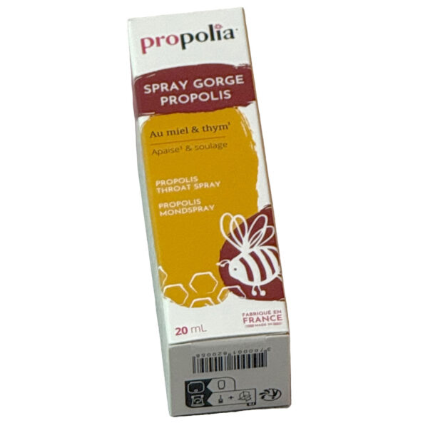 Spray buccal et gorge apaisant propolis et thym Propolia, le flacon 20ml