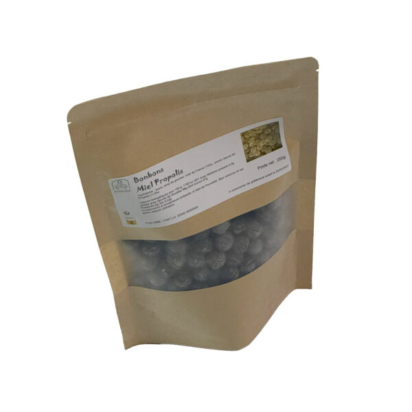 Bonbon propolis  miel 20%, le sachet de 250g
