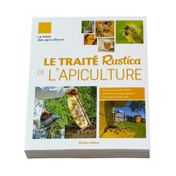 Livre "LE PETIT TRAITE RUSTICA DE L'APICULTEUR DEBUTANT" (Editions Rustica, 180*220mm, 192 pages)