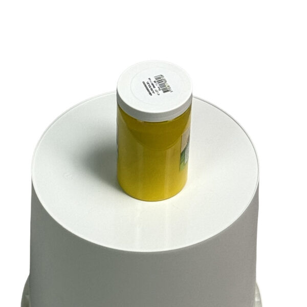 Peinture naturelle pour ruche QUALIRUCHE jaune soleil, le pot de 400g