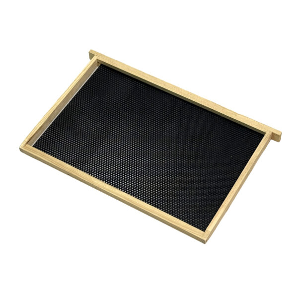 Cadre Dadant corps QUALPREM rainuré pour feuilles alvéolées plastique 470/435*300*25mm