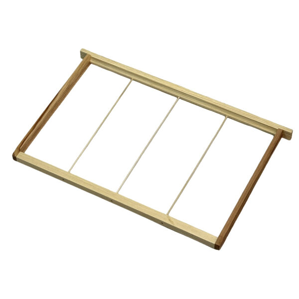 Cadre DURABLE "Vaysse"  DADANT corps à barrettes, tête cirée