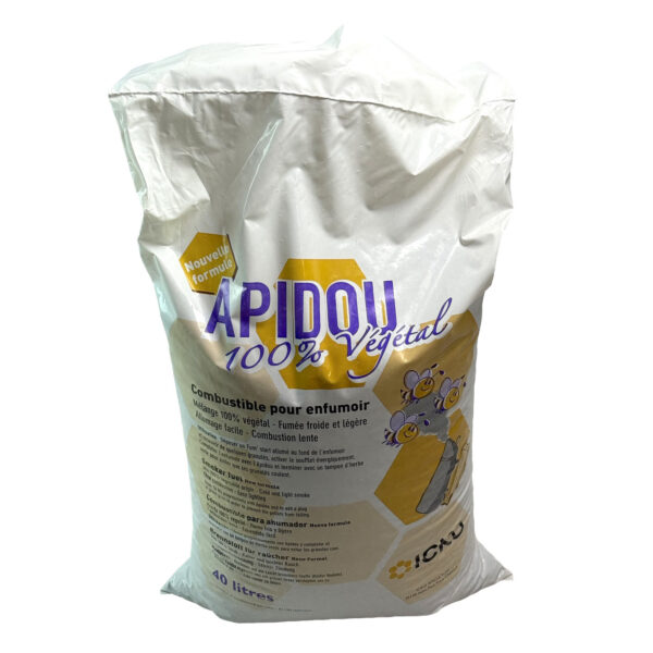 Combustible APIDOU pour enfumoir, le sac de 40L