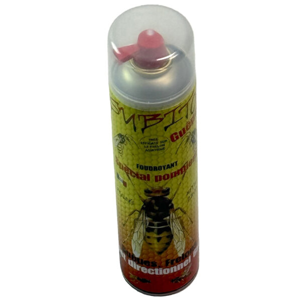 Aérosol  insecticide haute pression spécial guêpes, frelons.AEROSOL 600ML