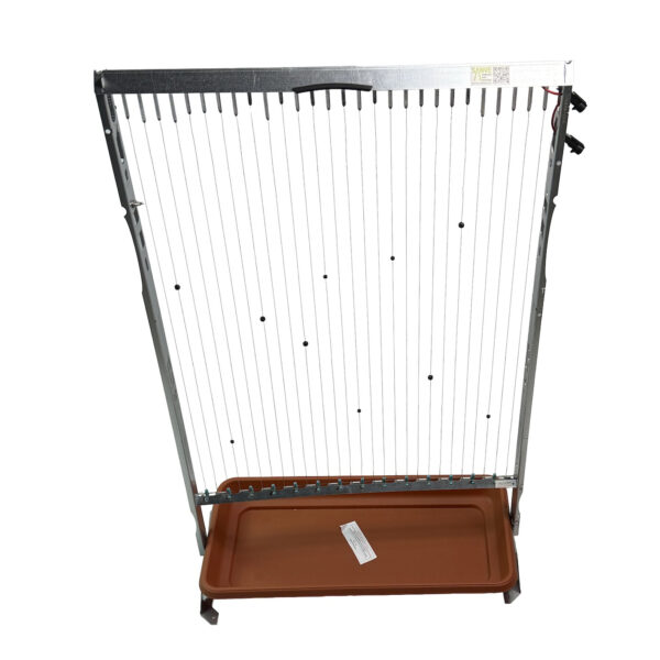 Harpe à frelons en inox (H900*l600mm) + bac à eau