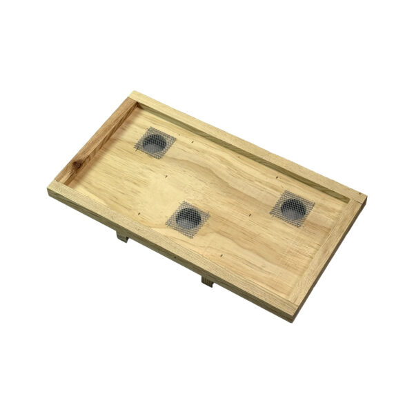 Plancher TRIBINUC QUALIRUCHE pin 3 aérations/entrées 500*280*25/50*25mm