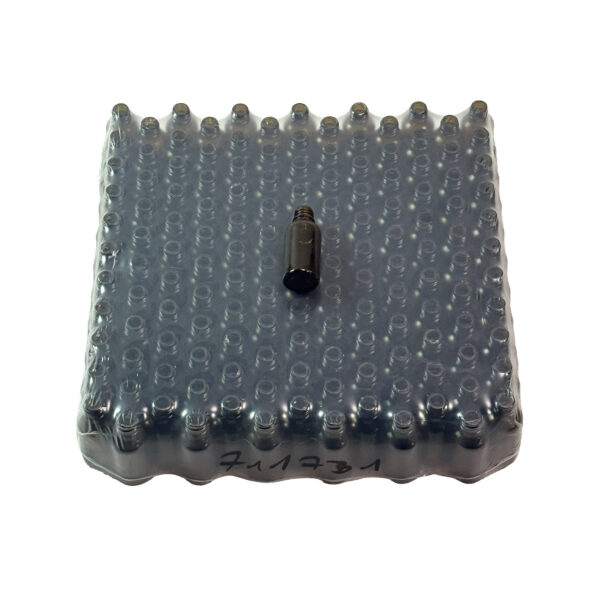 Flacon verre ambré 20ml TO18, le pack de 180