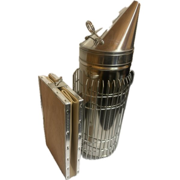 Enfumoir inox type Dadant taille XL (32cm), l'unité