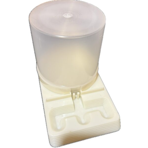 Nourrisseur d' entrée PM en plastique avec réservoir 1kg